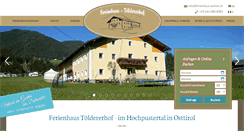 Desktop Screenshot of ferienhaus-aichner.at