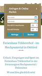 Mobile Screenshot of ferienhaus-aichner.at